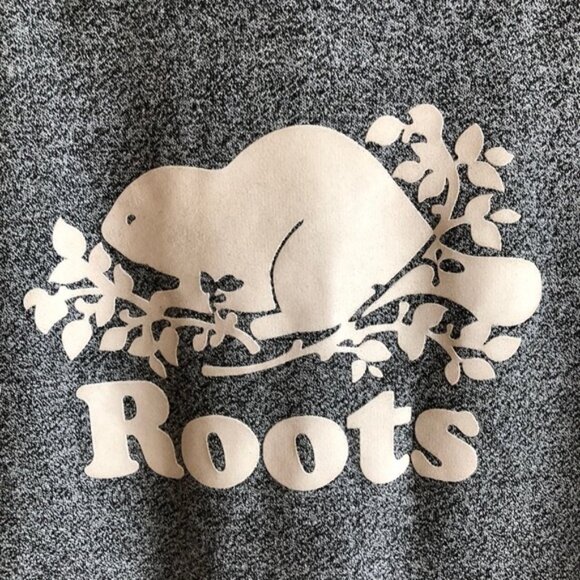 Roots Hoodie Size Small Grey Salt & Pepper Canada - Picture 5 of 14